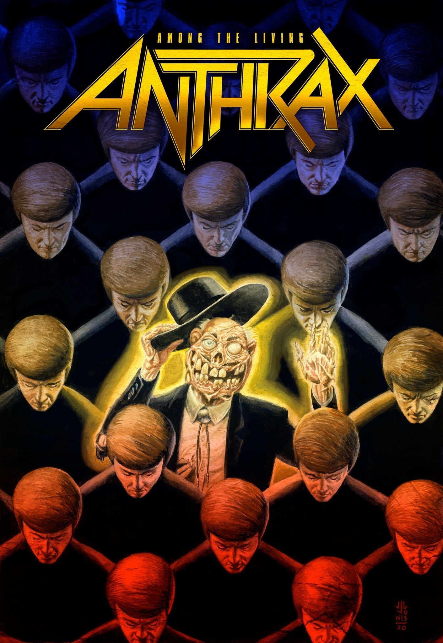 Cover image for Anthrax: Among the Living ISBN 9798886561623